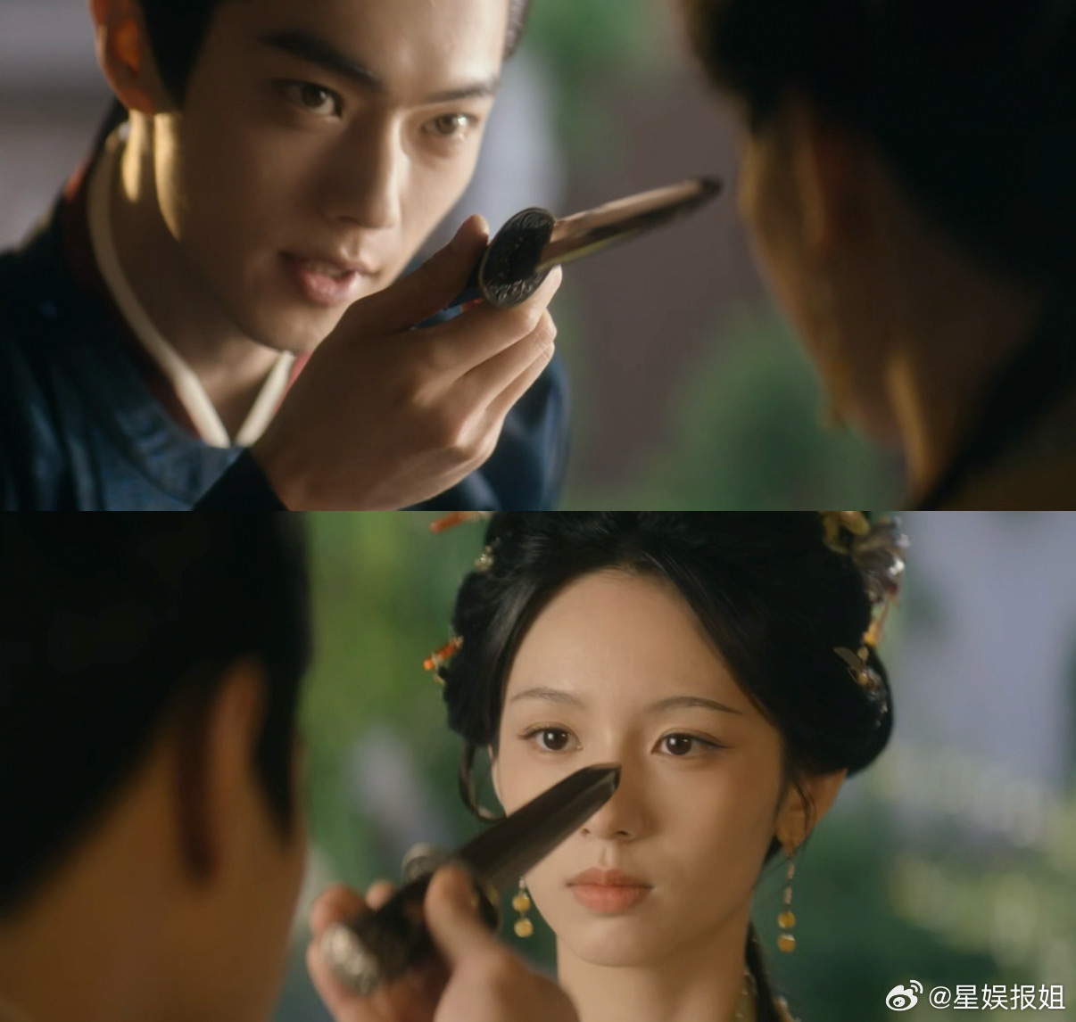 许凯周也新剧狠男恶女好带感谁能拒绝许凯把腹黑权臣演得骨相里都透着野，周也把假意蛰