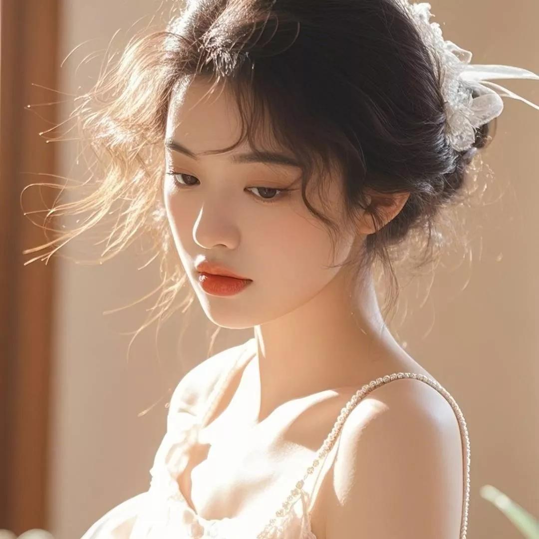 温柔如风，优雅如花，梦中的婚纱新娘。