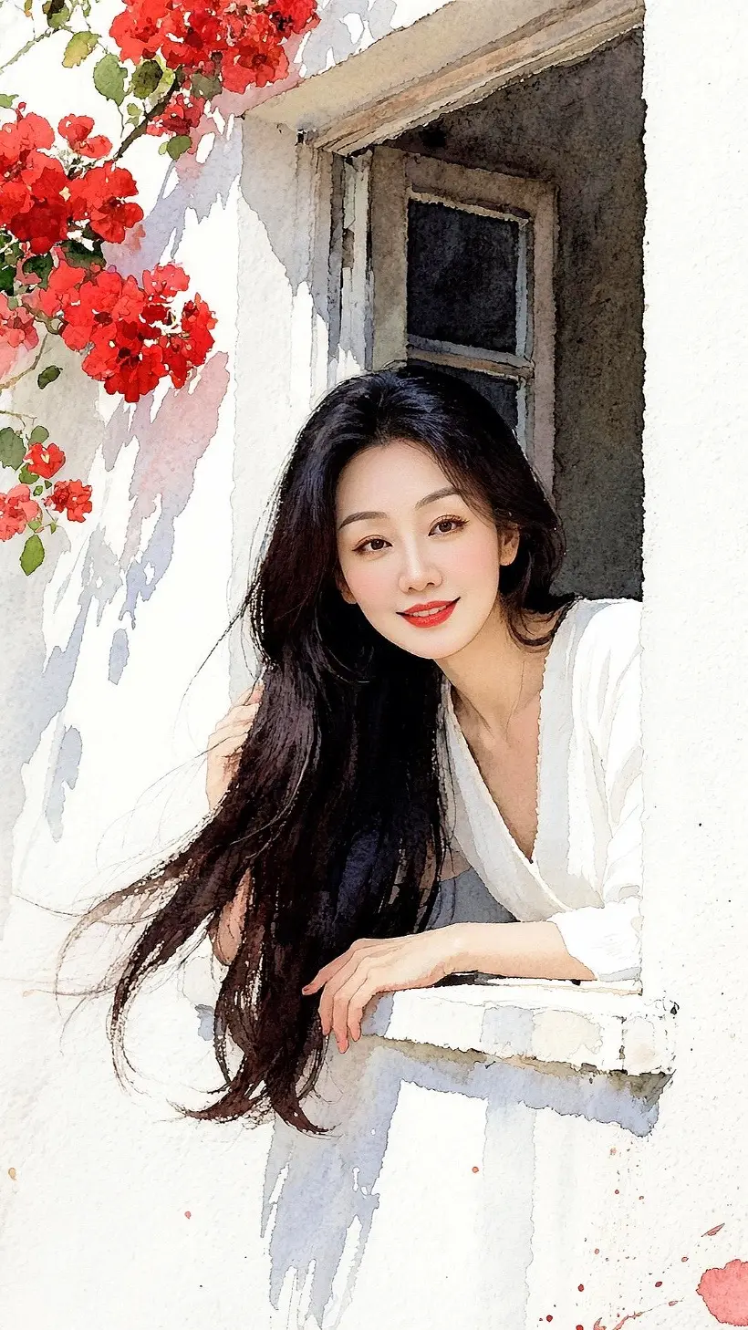 AI水彩风人像 ai创作 广告分成玩法达人伙伴计划