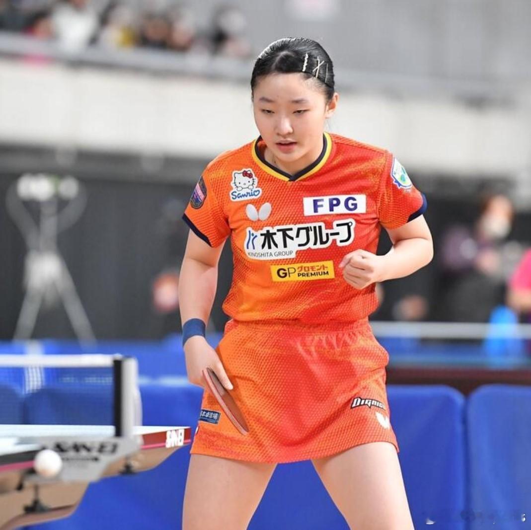 张本美和  11-5、16-14、12-10……美和险胜对手渡会宥，挺进2025