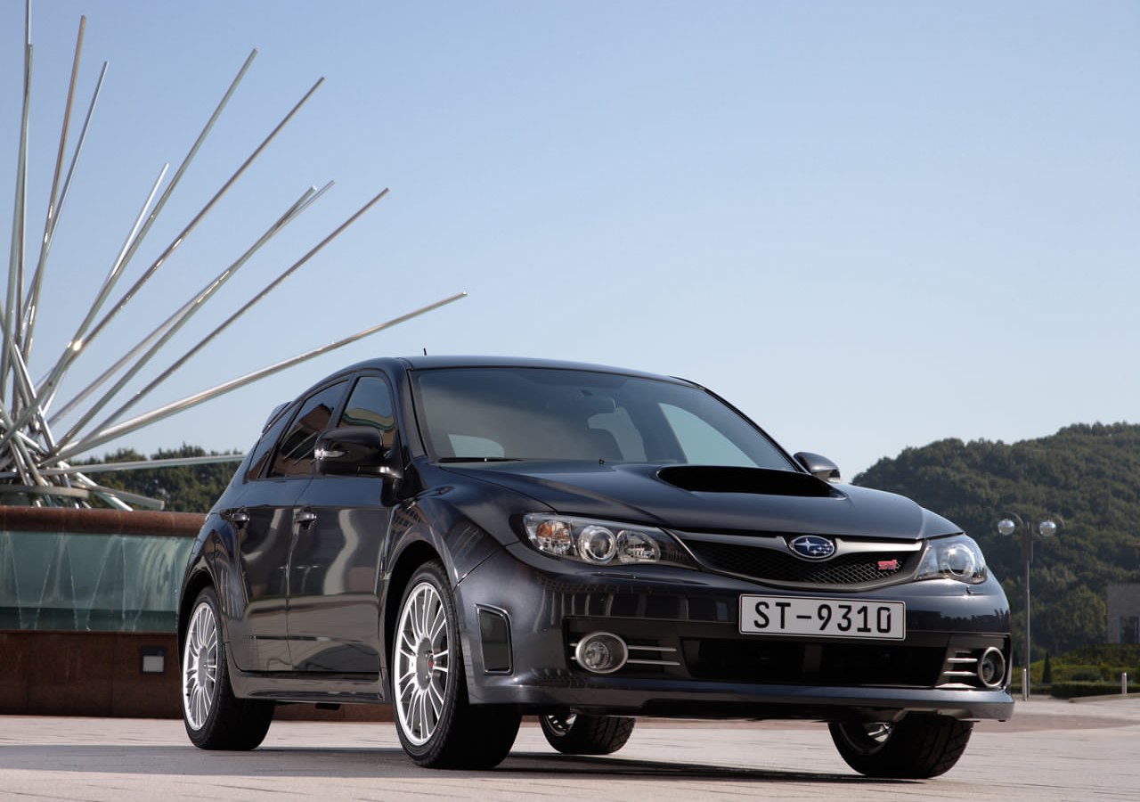 斯巴鲁翼豹  2008翼豹WRX STI，十代翼豹，底盘代号GRB（两厢掀背版）