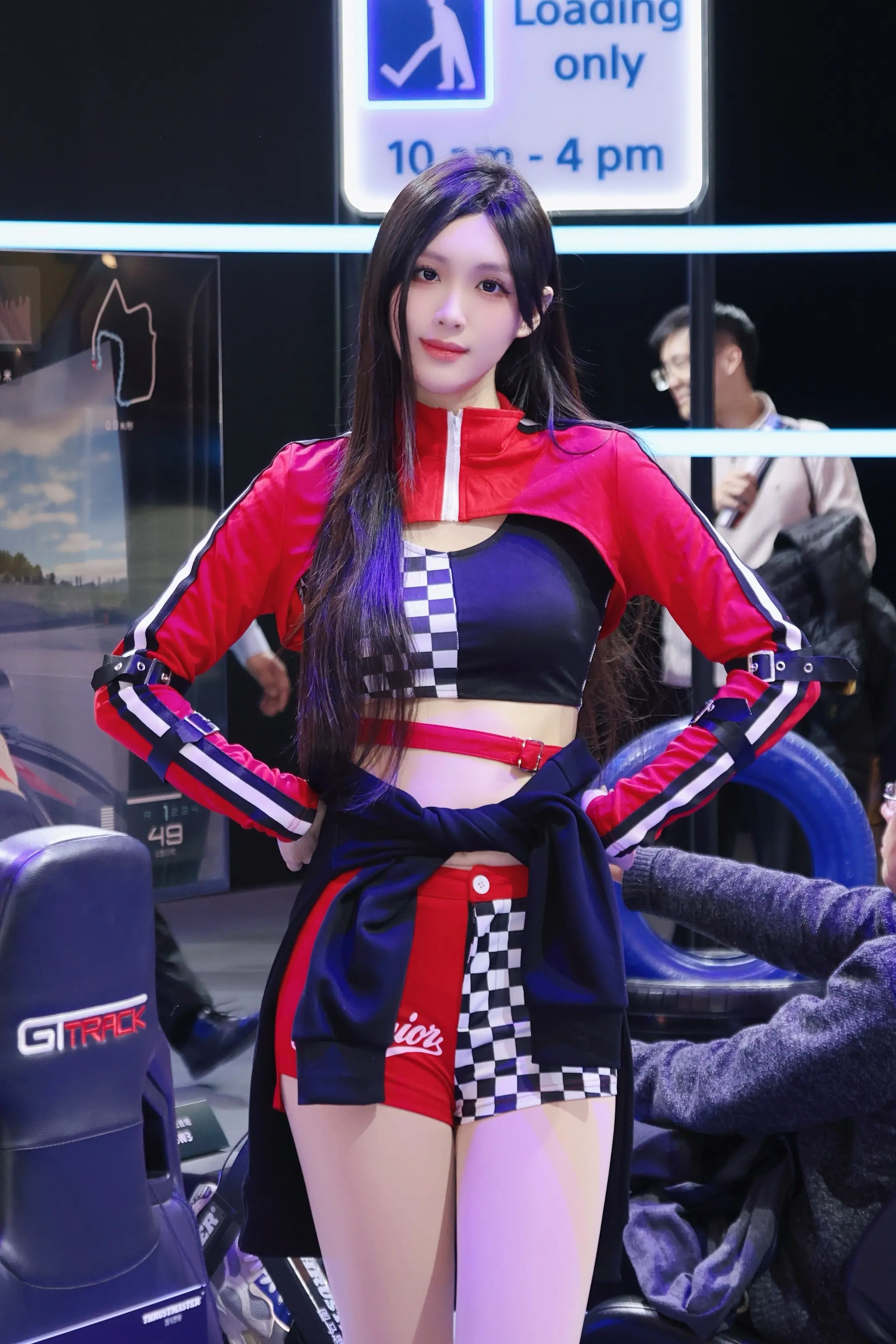 赛车女郎 性感美女 车展美女 车展车模 cos场照