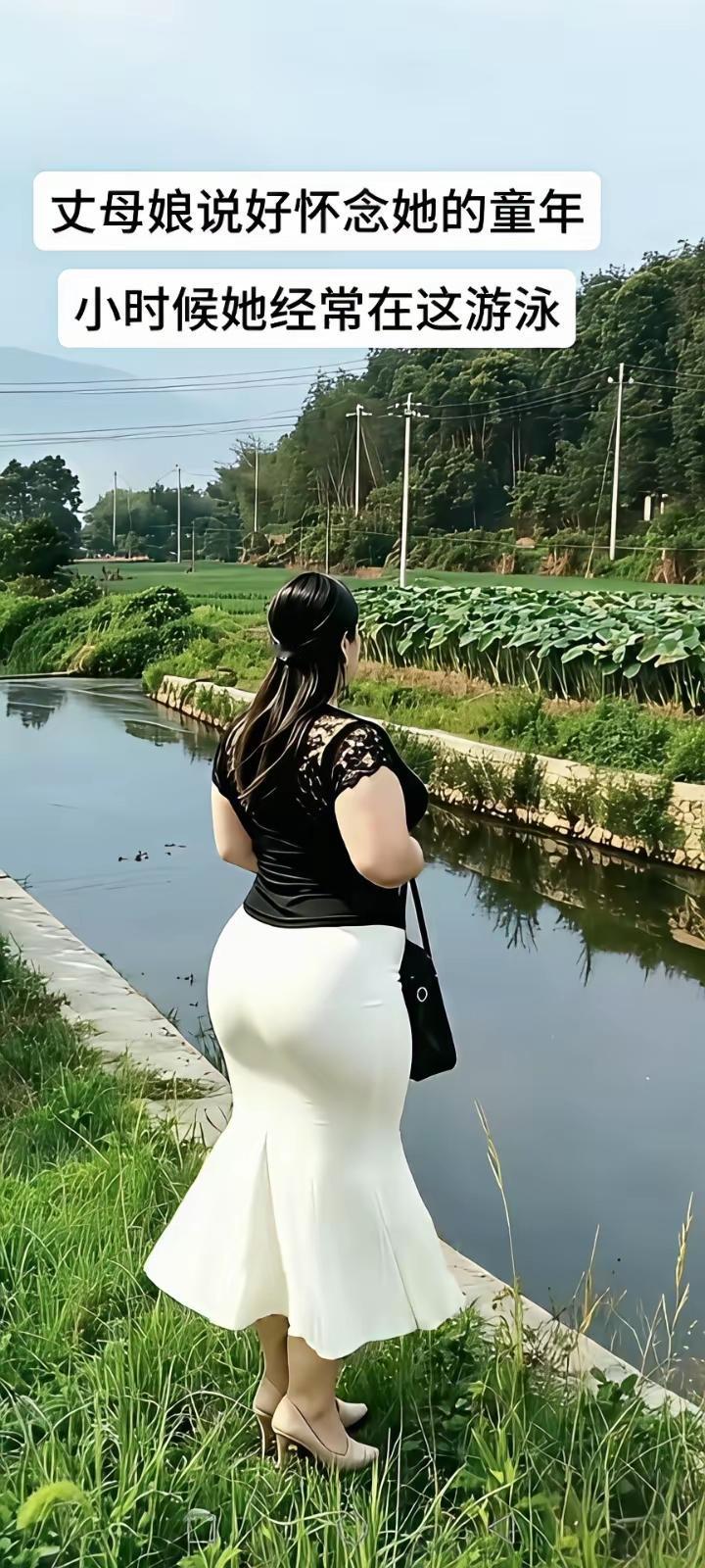 回忆过去小河里戏水，多想再来一次！