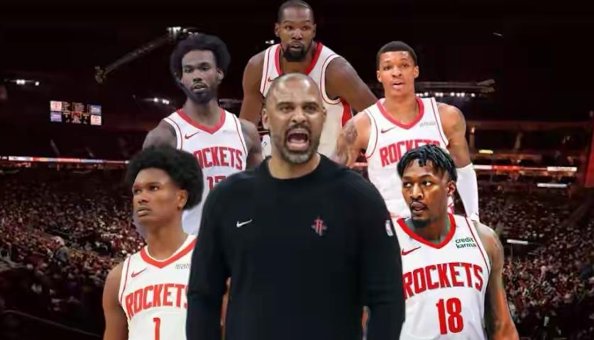 火箭不补中锋与控卫底气在这，死亡五锋逆转黄蜂。

两队赛季首战火箭主持败给对手，