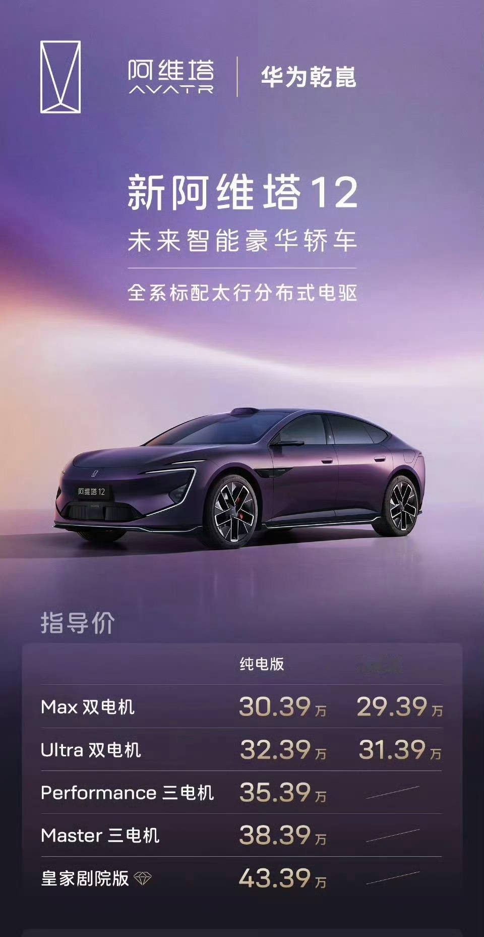 新阿维塔12重新定义时代好车 阿维塔12的价格其实是对标享界S9T的，甚至现在看