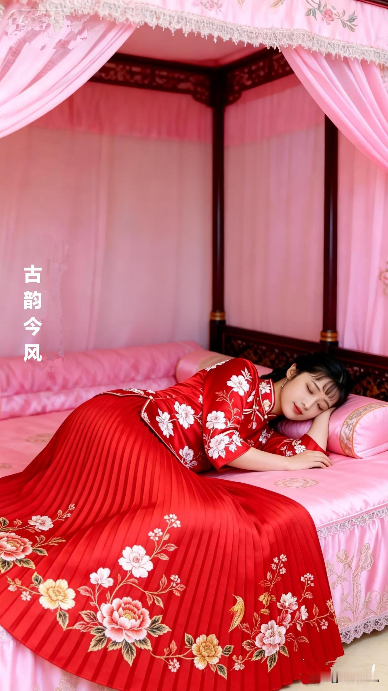 国色天香应该形容怎样的美人?
这此睡美人可以称之为国色天香了吧。
       