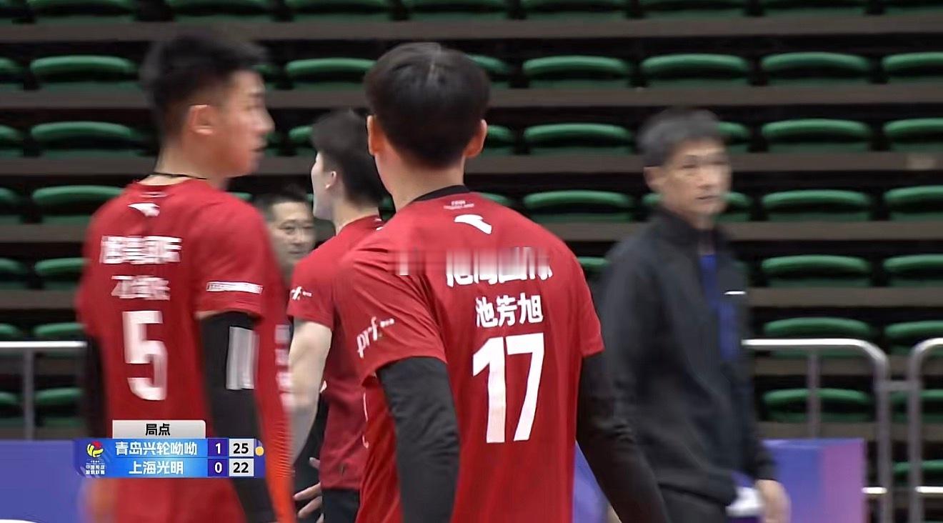 2025-2026中国男排超级联赛A级第四轮山东青岛兴轮呦呦vs上海光明第二局：