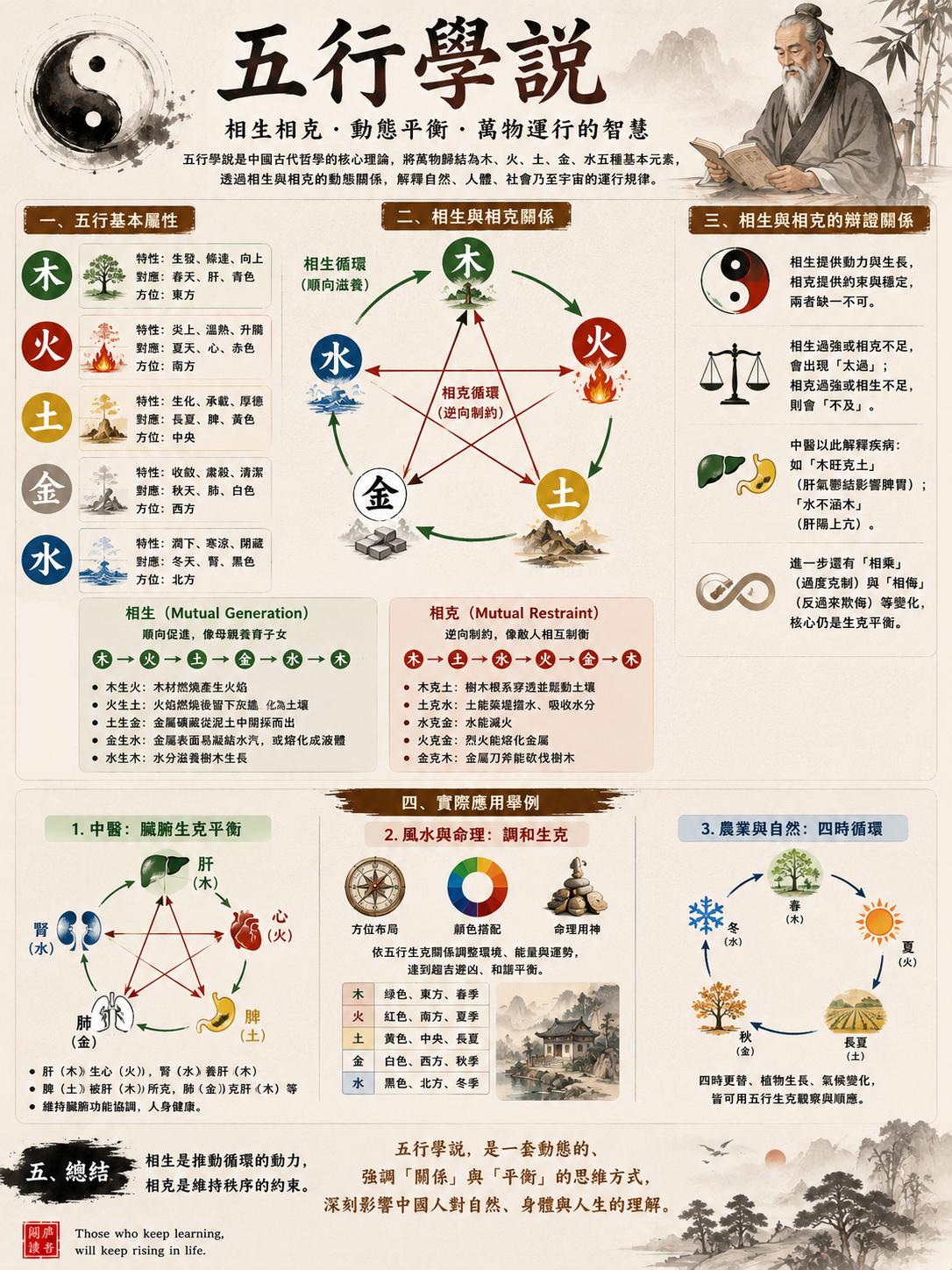 五行真正的精妙所在：并非用于算命，而是对“平衡”有着深刻阐释

说起五行，很多人