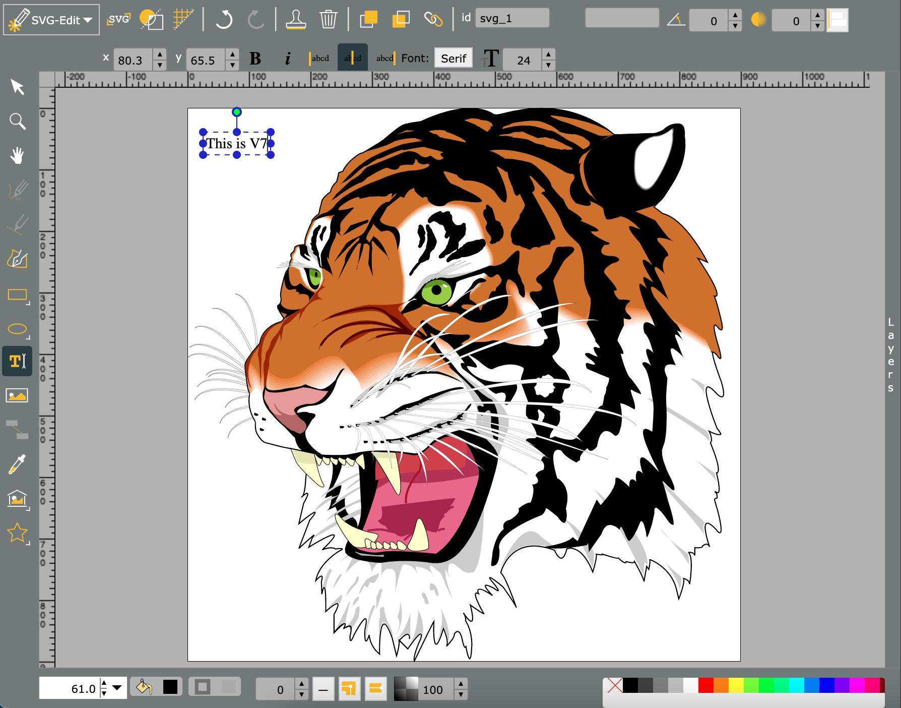 SVGEdit，一个开源的、在线的svg编辑器地址：github.com/SVG