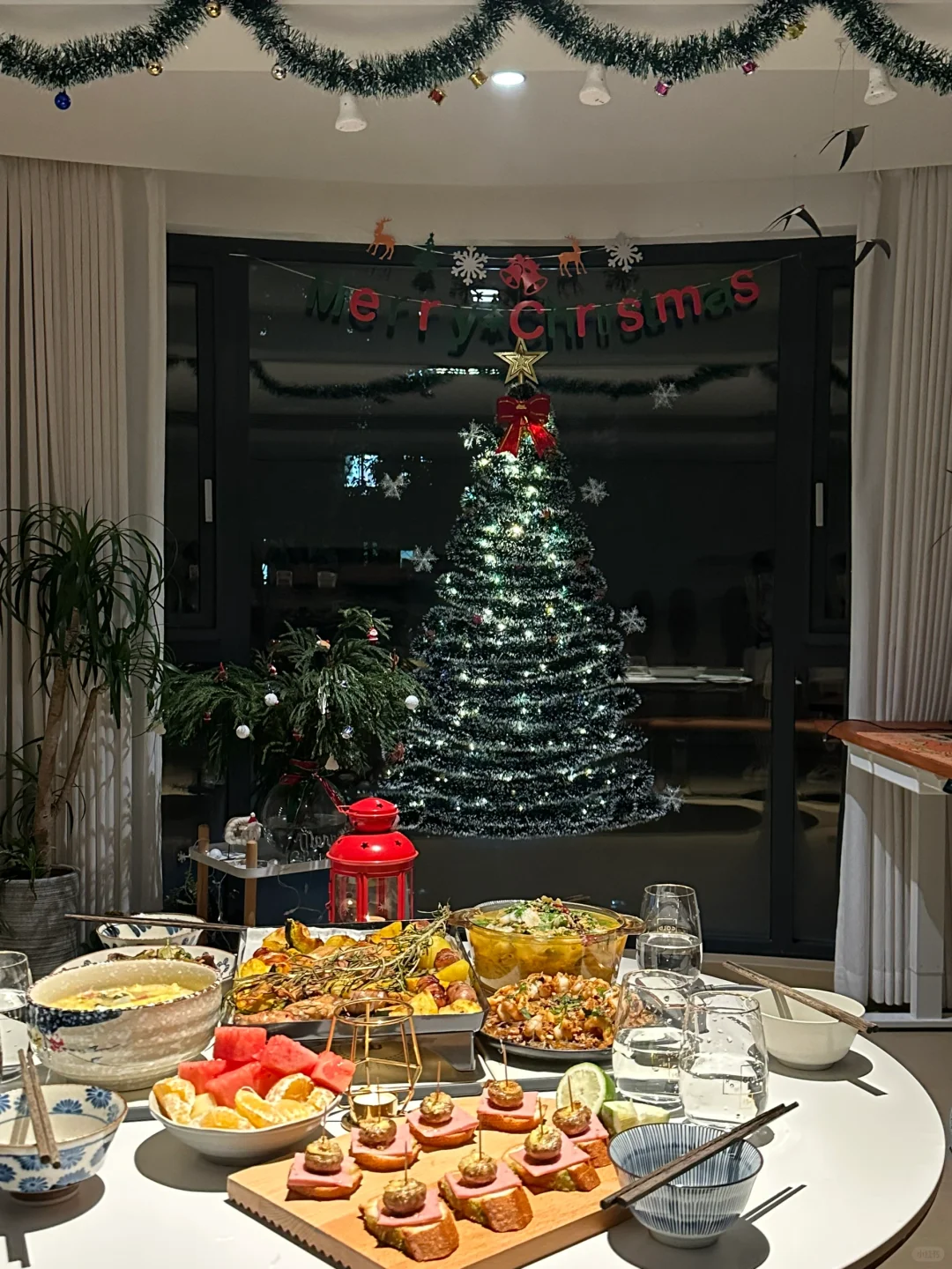 圣诞的仪式感🎄和闺蜜手拉手学习做圣诞餐！