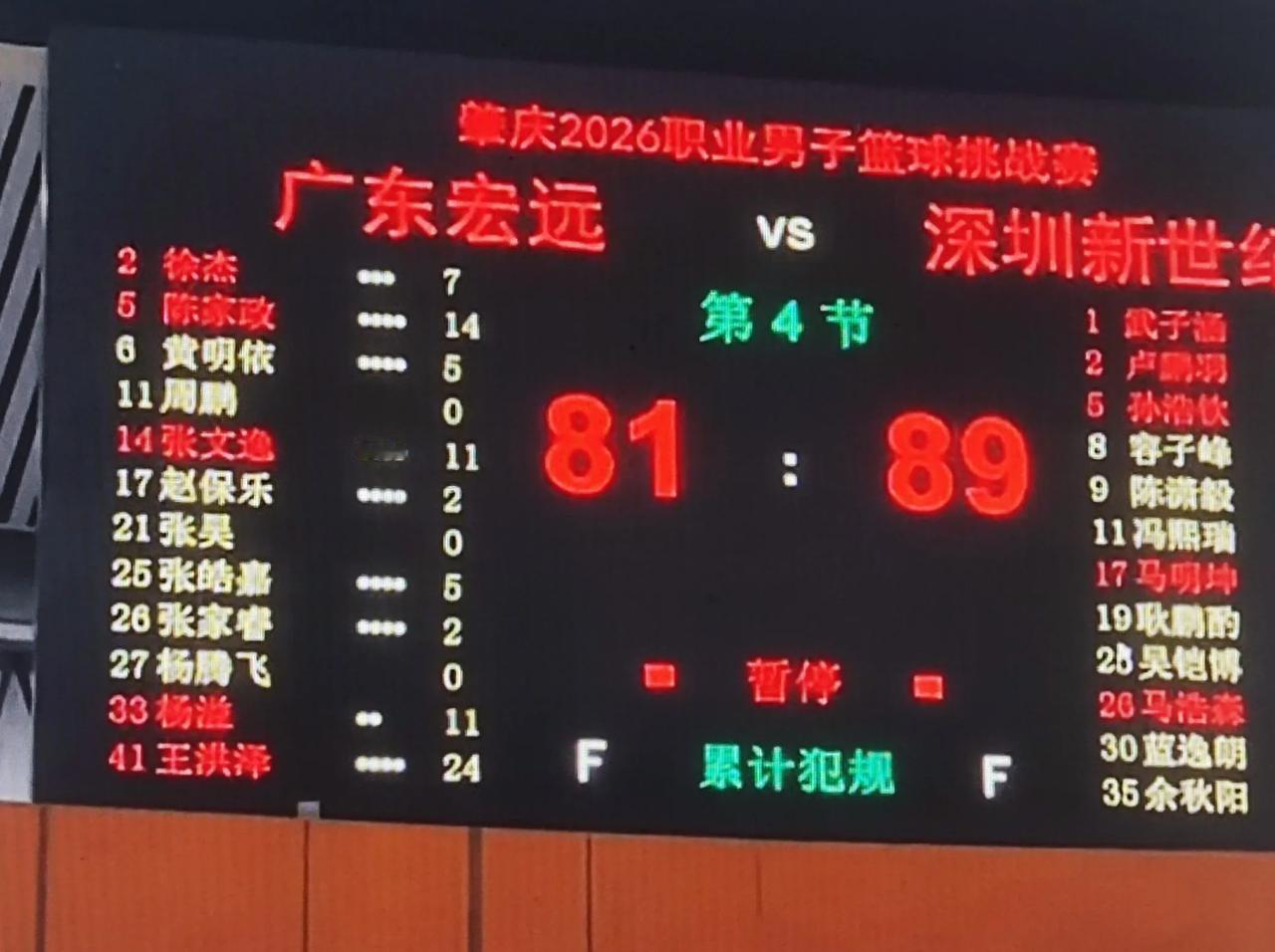 广东外教首秀，热身赛广东81-89不敌深圳。
赛后，内纳德本子上写着王洪泽，陈家