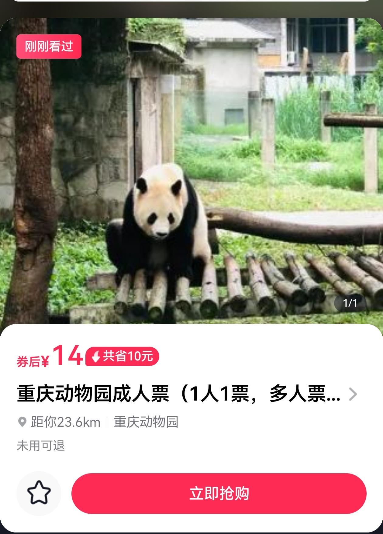 重庆动物园！没想到，现在这么便宜！