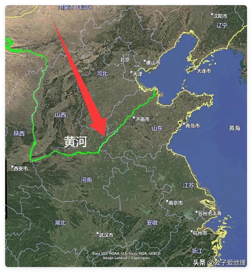 黄河真要告别“地上河”了吗？下游河床竟被刷低3米多。

黄河真要告别地上河了吗？