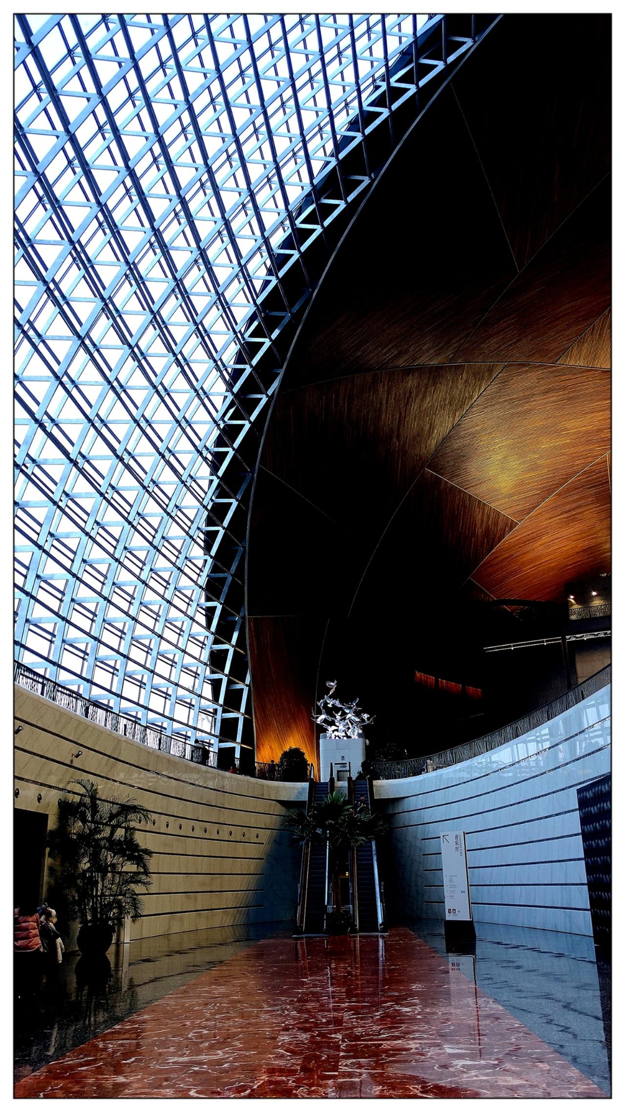 独特的建筑，国家大剧院