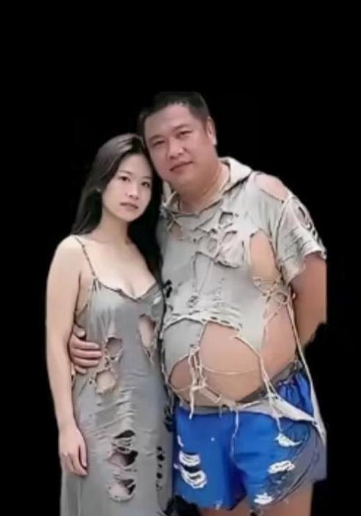 说什么巴黎世家限量款情侣套装，我信你个鬼，你个糟老头子坏的很！