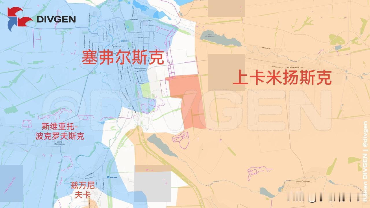 11月9日箭头社更新俄乌战报：

图一：俄军突击部队攻占了塞弗尔斯克市以东的乌军