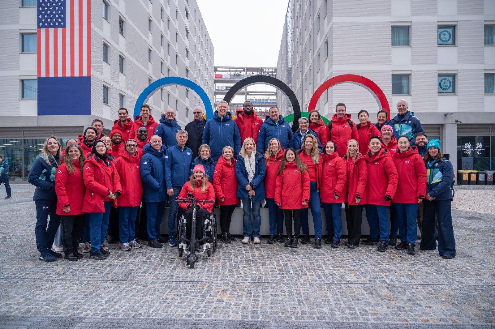 米兰奥运村的奥林匹克休战墙落成！ ✍️🕊️🌍奥林匹克休战墙是联合国决议的有力