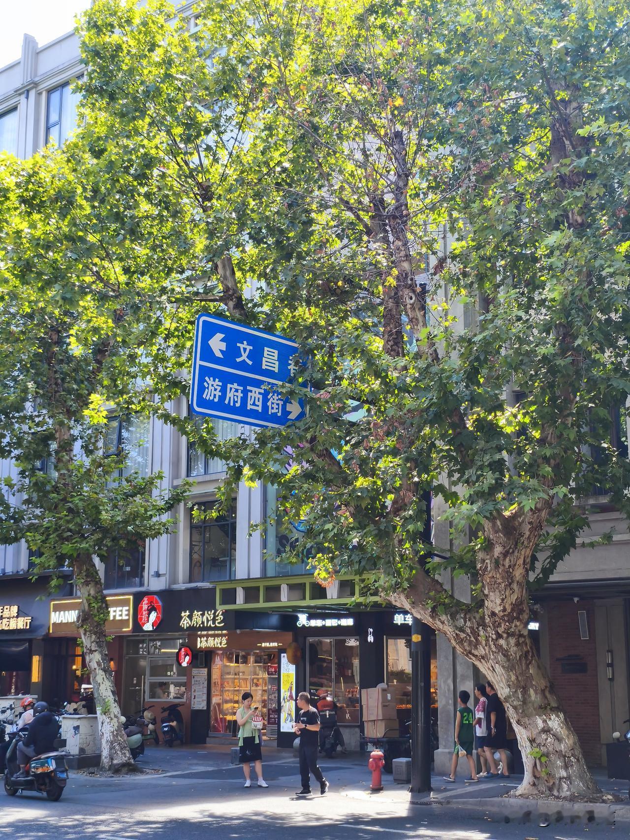 这两天南京热疯了！大半天天空湛蓝，一丝云彩都没有，热辣辣的太阳直烤大地。新闻说7