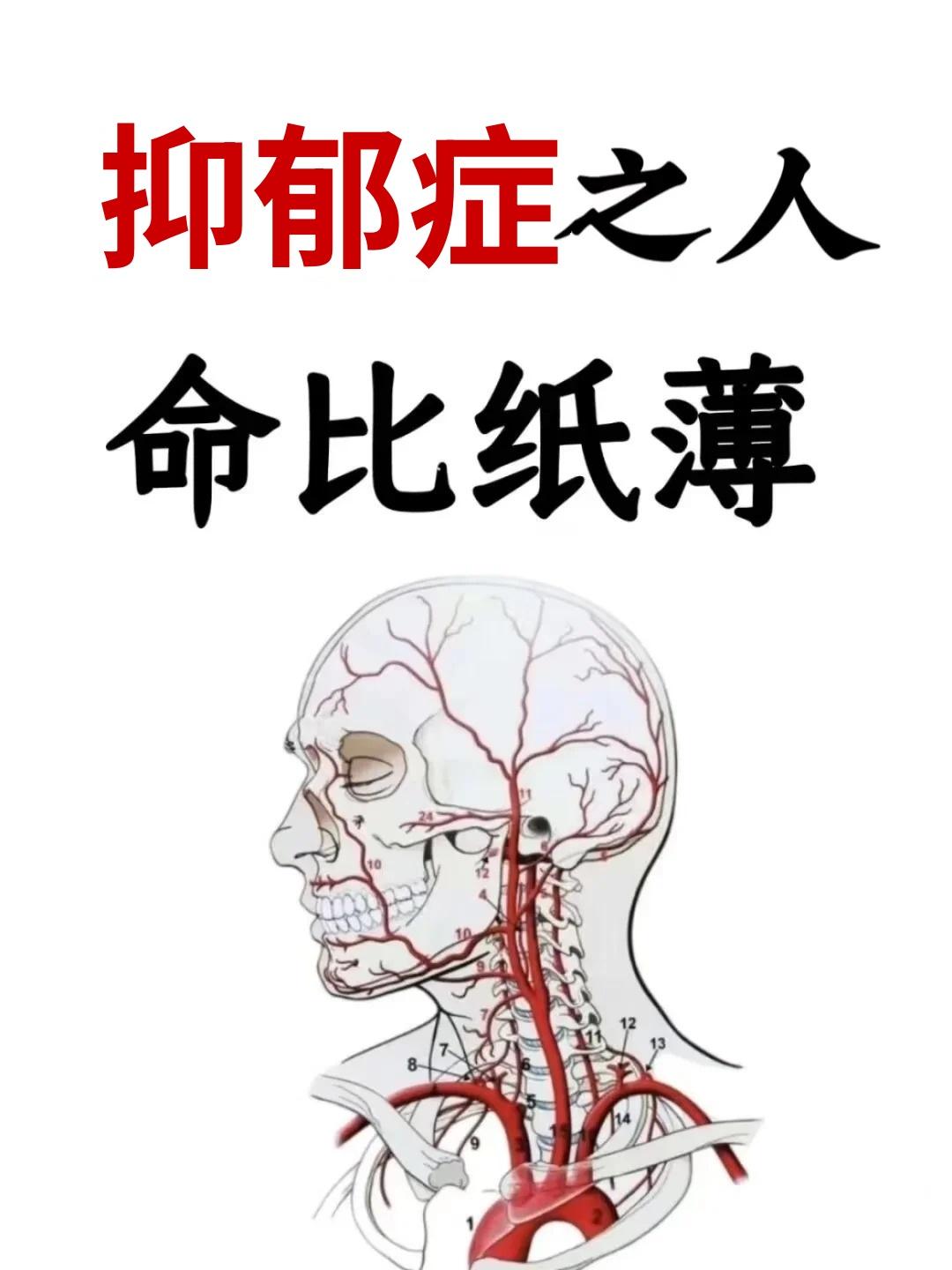 抑郁之人，命比纸薄
老中医告诉我：很多抑郁都是从 “心瘀” 开始的

现代医学常