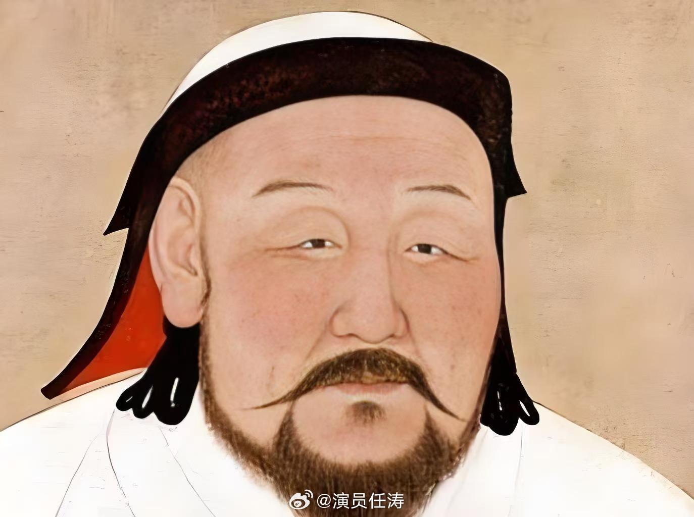 撞脸忽必烈！黄永钰真人对比古画，大家打分看看究竟有几分相似？撞脸忽必烈 黄永钰历