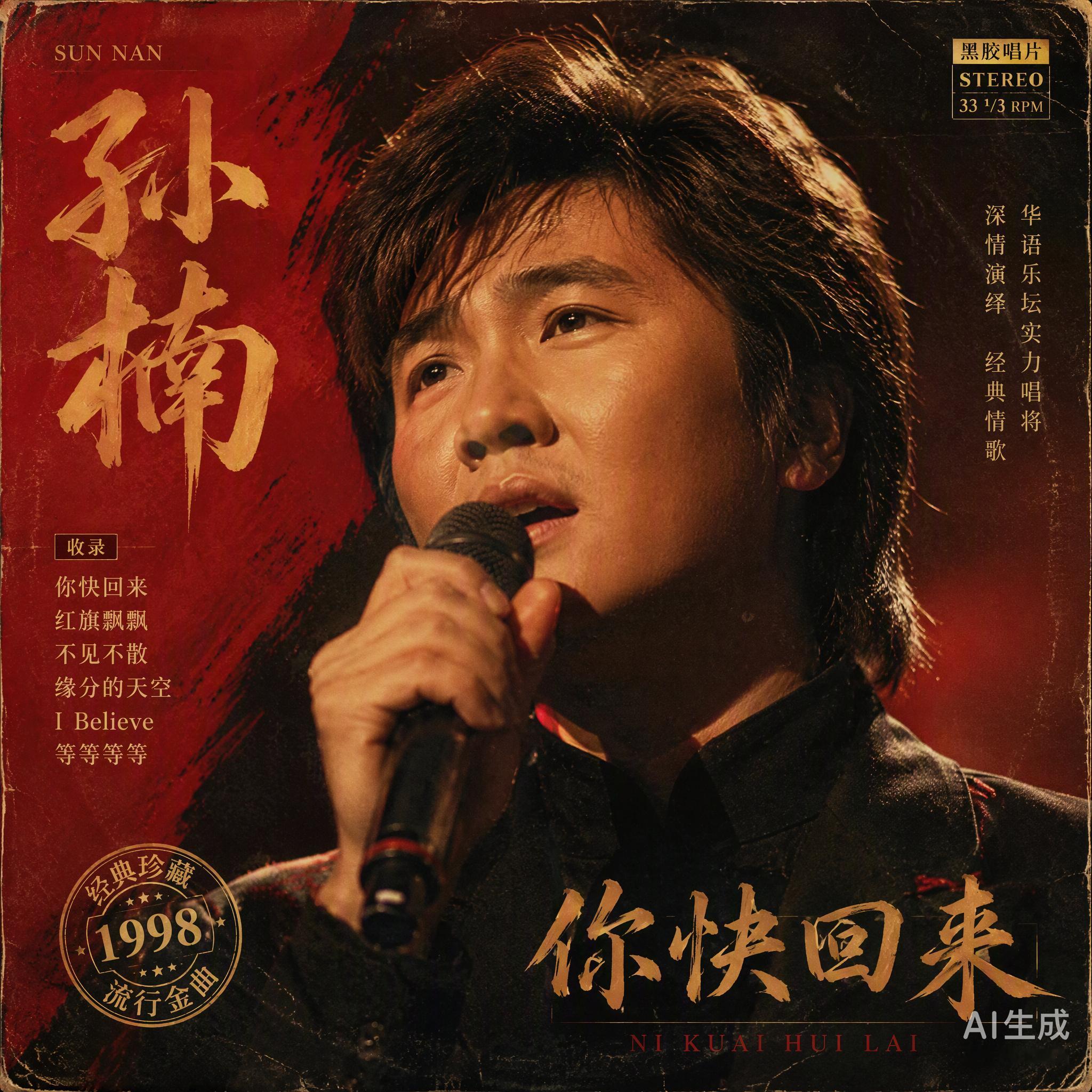 孙楠在《披荆斩棘2026》初舞台这一嗓子，真就是来修音响的。全开麦直播，气息稳得