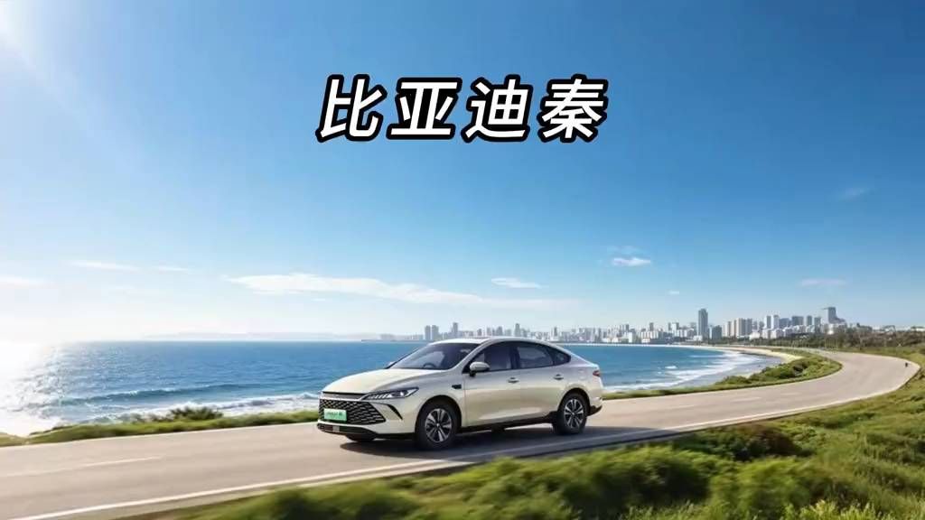 比亚迪秦，沿海公路的治愈系风景。比亚迪秦你能不能消停一下...#比亚迪秦
