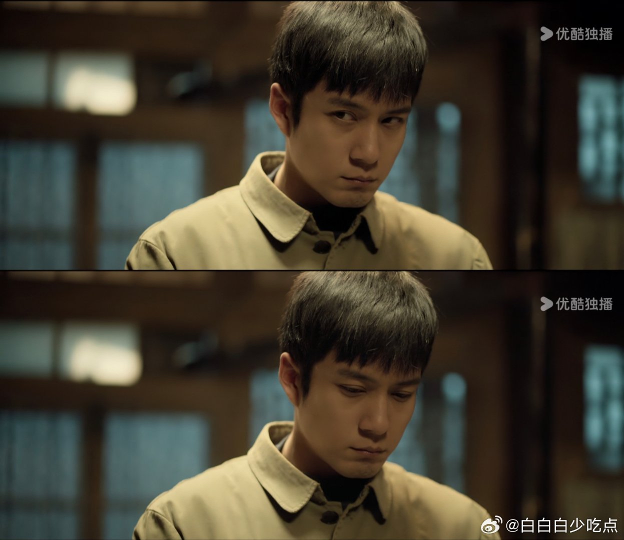 哎呀这个小表情这个嘴撇的，杨树茂你真是小孩来的吧🥺 