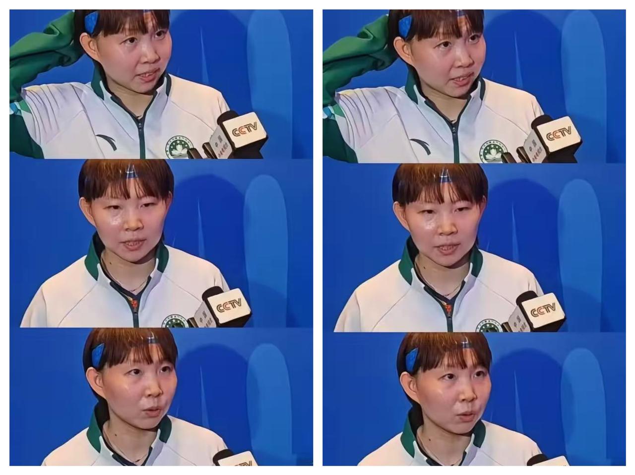 我有种不好的预感，
​朱雨玲以后可能不会再打比赛了，
  不是她输不起，而是采访