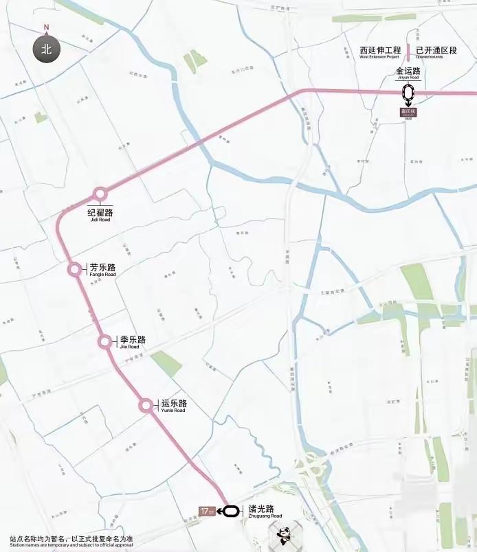 2026年上海要开通的新地铁线，看看有没有经过你家附近的？

13号线东延段，全