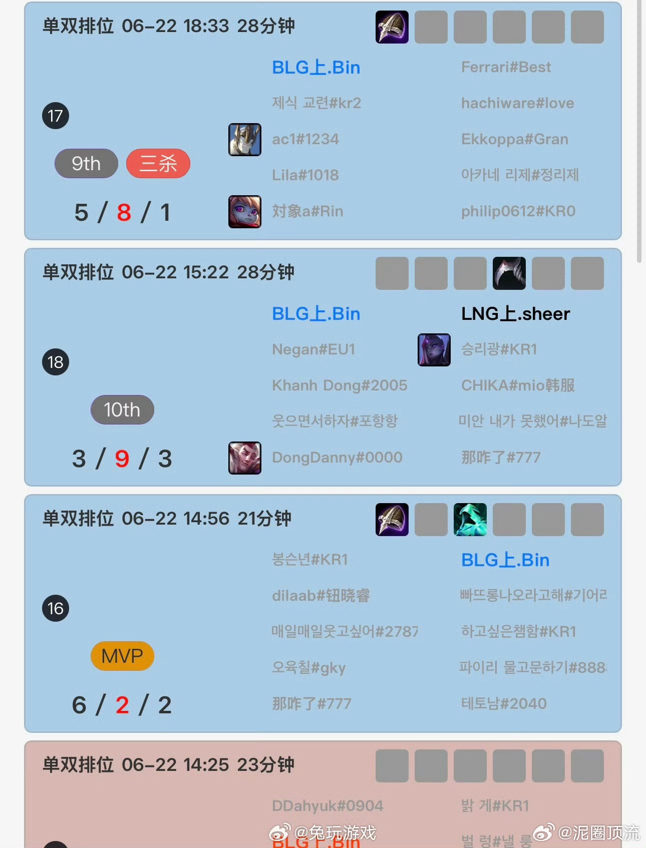bin哥加油啊！！！！msi一定要夺冠啊