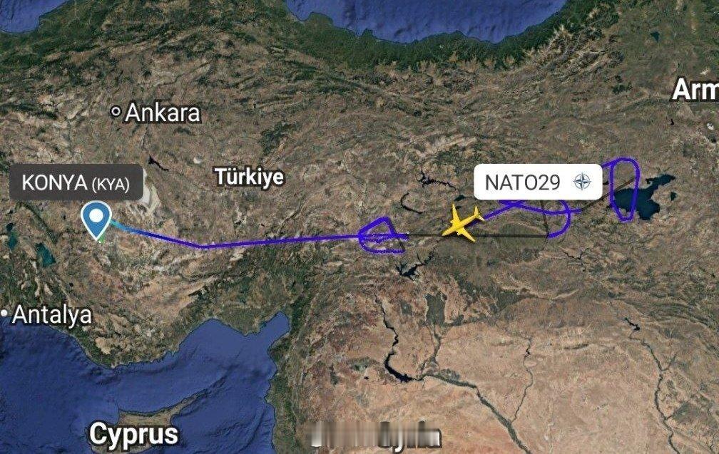 最新消息:这是美国首次在伊朗战争爆发前使用土耳其领空。一架美国预警机从土耳其起飞