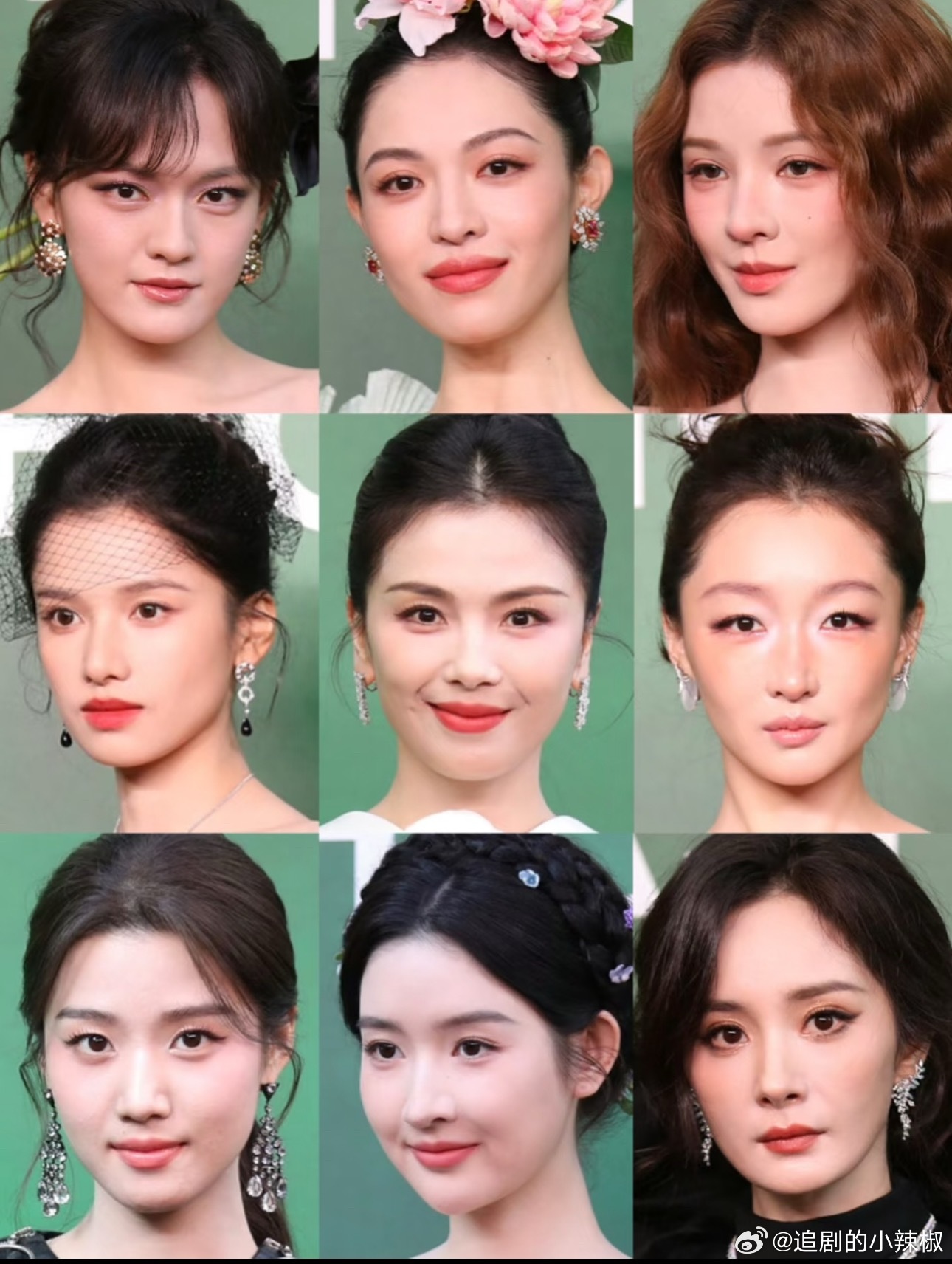 女明星怼脸，哪个状态最佳？ ​​​