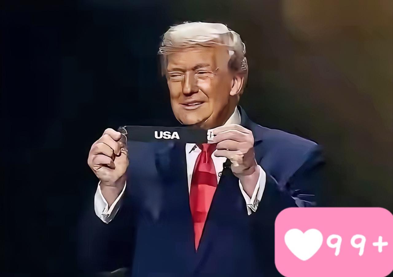 见过不要脸的，没见过这么不要脸的！特朗普现在直接把手伸到世界杯上面，摆明了就是借