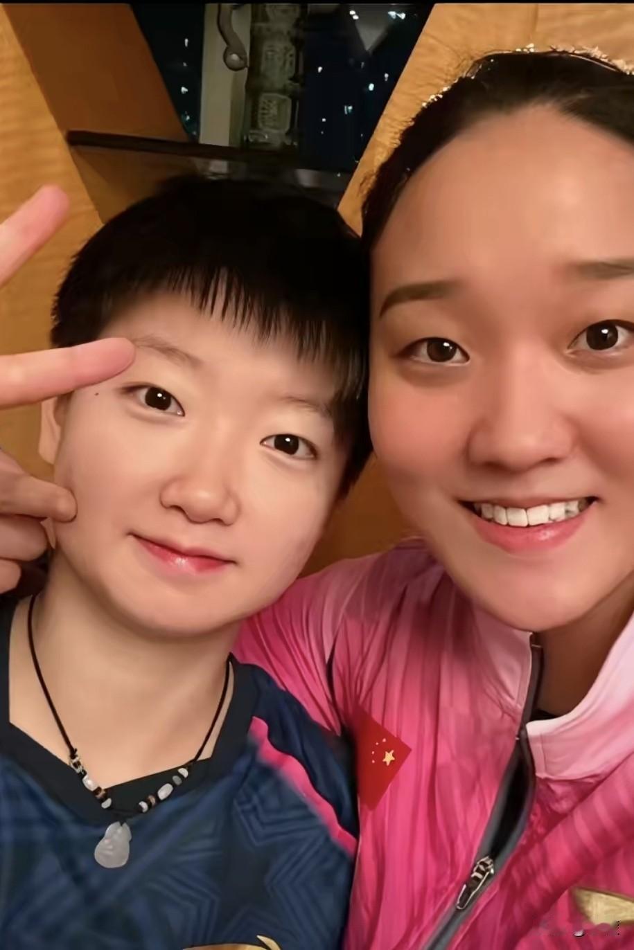 【孙颖莎】孙铭阳退出国家队，小姐妹的情谊不会变~