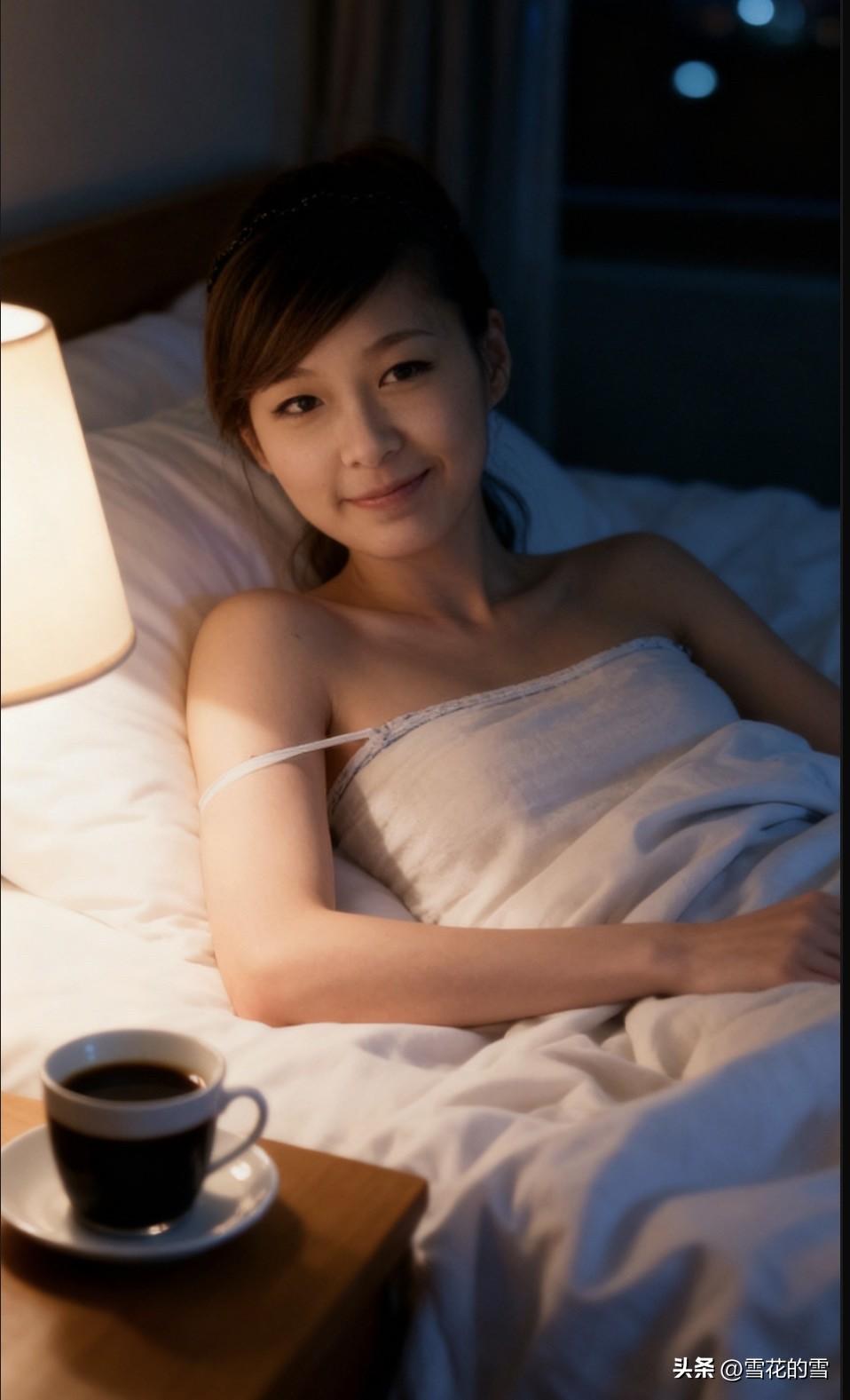 【暖光下的微笑】
―越看越会觉得后背发麻！

此时此刻，你正看着这张照片…

夜