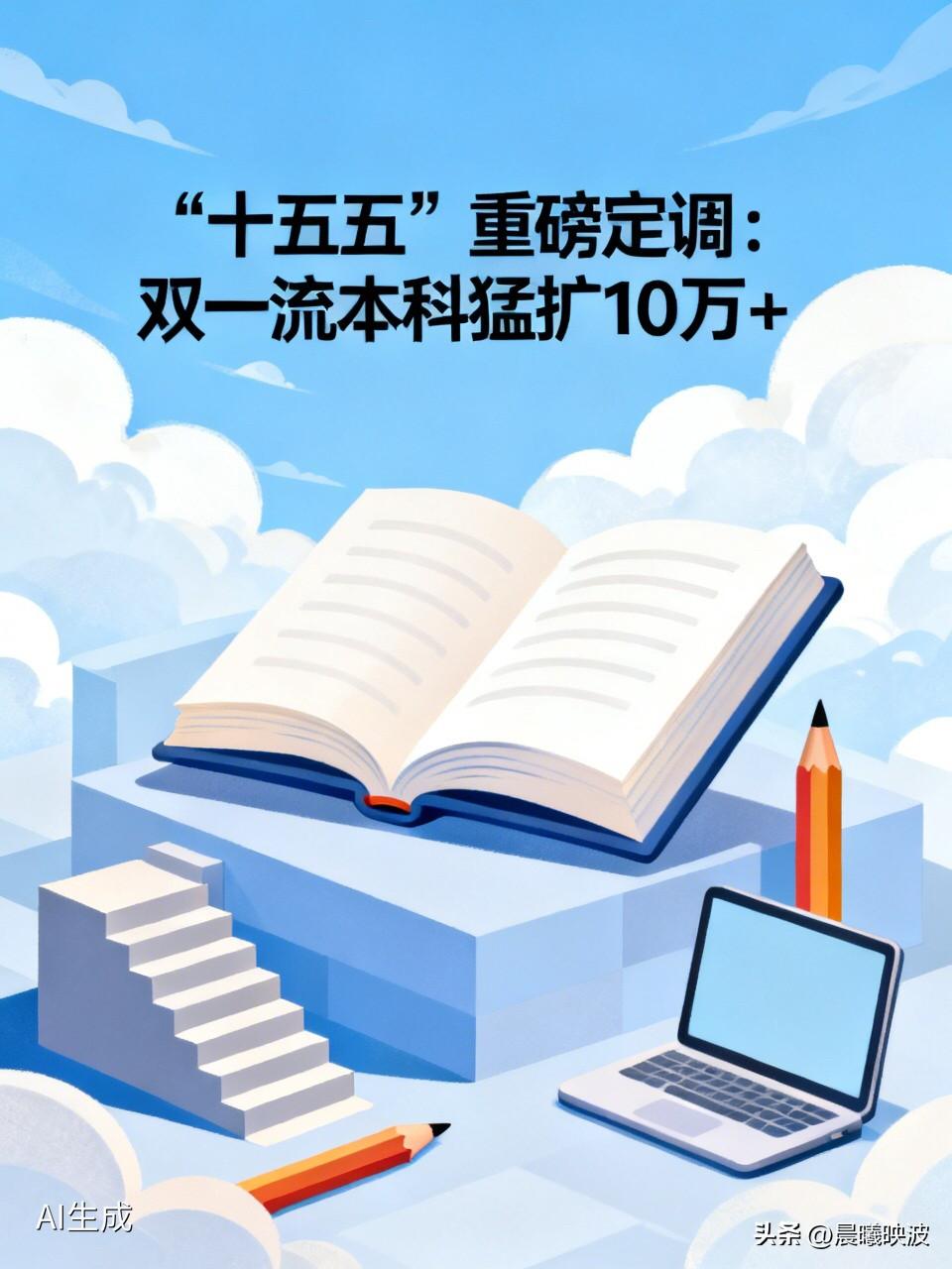 “十五五”重磅定调：双一流本科猛扩10万+，这些新专业要火

  国务院刚印发的