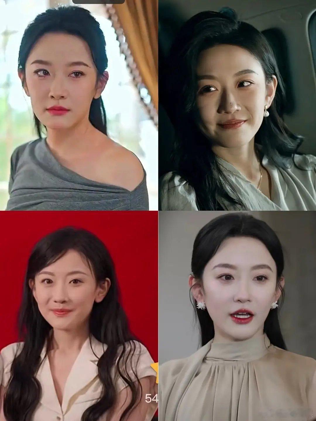 她怎么脸变小了 是不是做过什么项目 