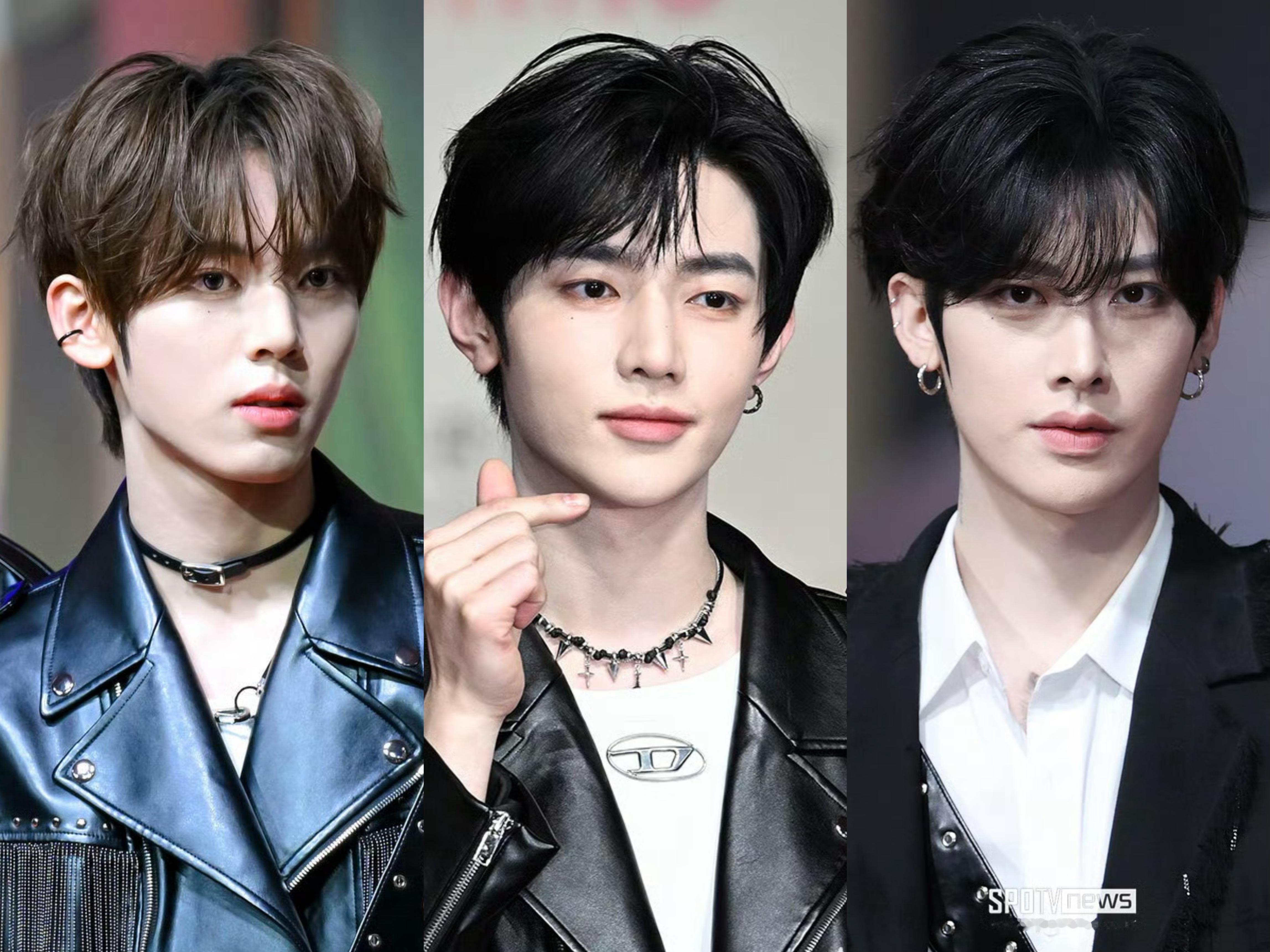 六代男团门面line昨日红毯生图 哪位门面看起来最亮眼？ZB1:韩维辰、章昊、沈