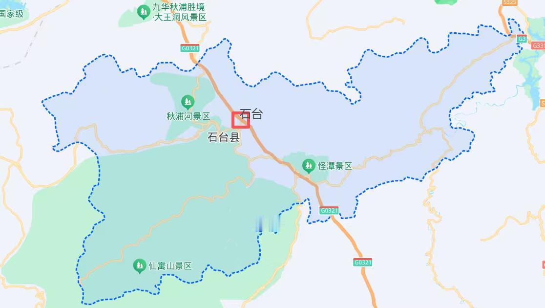 两条国家高速过境，石台县为何却只有 1 个高速互通？
      石台县是皖南山
