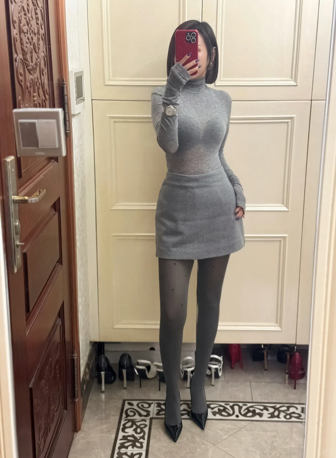 穿搭分享！👩‍🦰👠💄