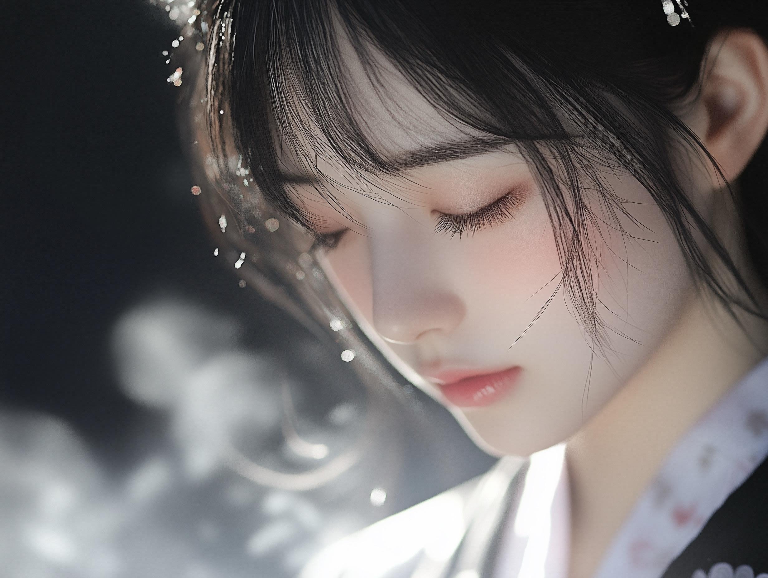 古风美女 光影 眼眸 写真情绪片 国风