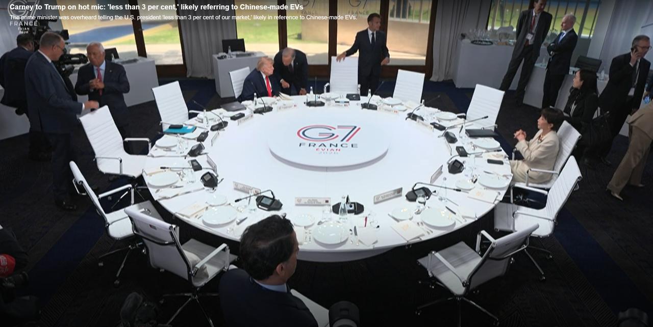 当着G7各国面，加拿大总理“安利”中国电车，特朗普：很好，我喜欢！
据加拿大CT