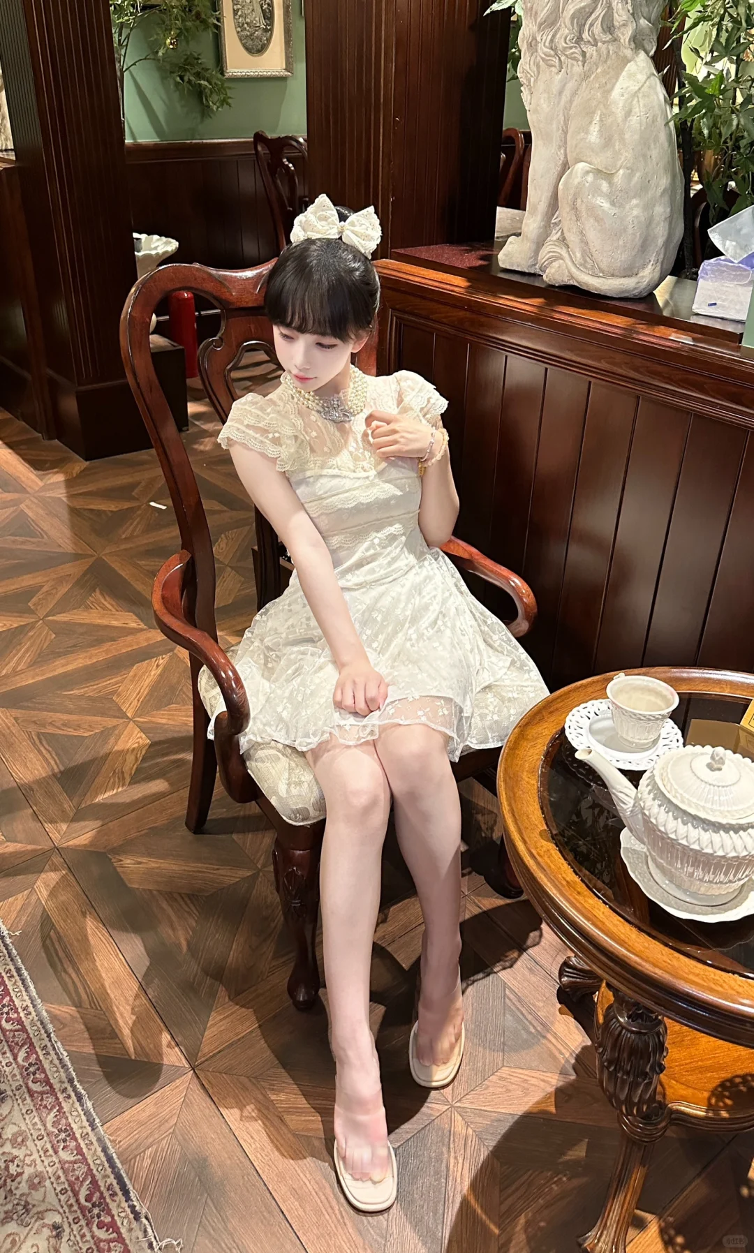 朋友说这套很有小千金感