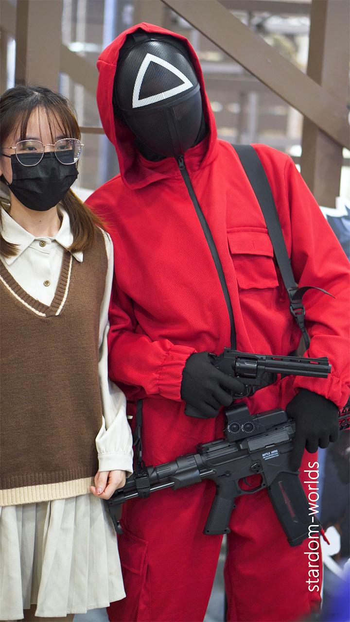 CICF2021 鱿鱼游戏 cos 广州漫展 