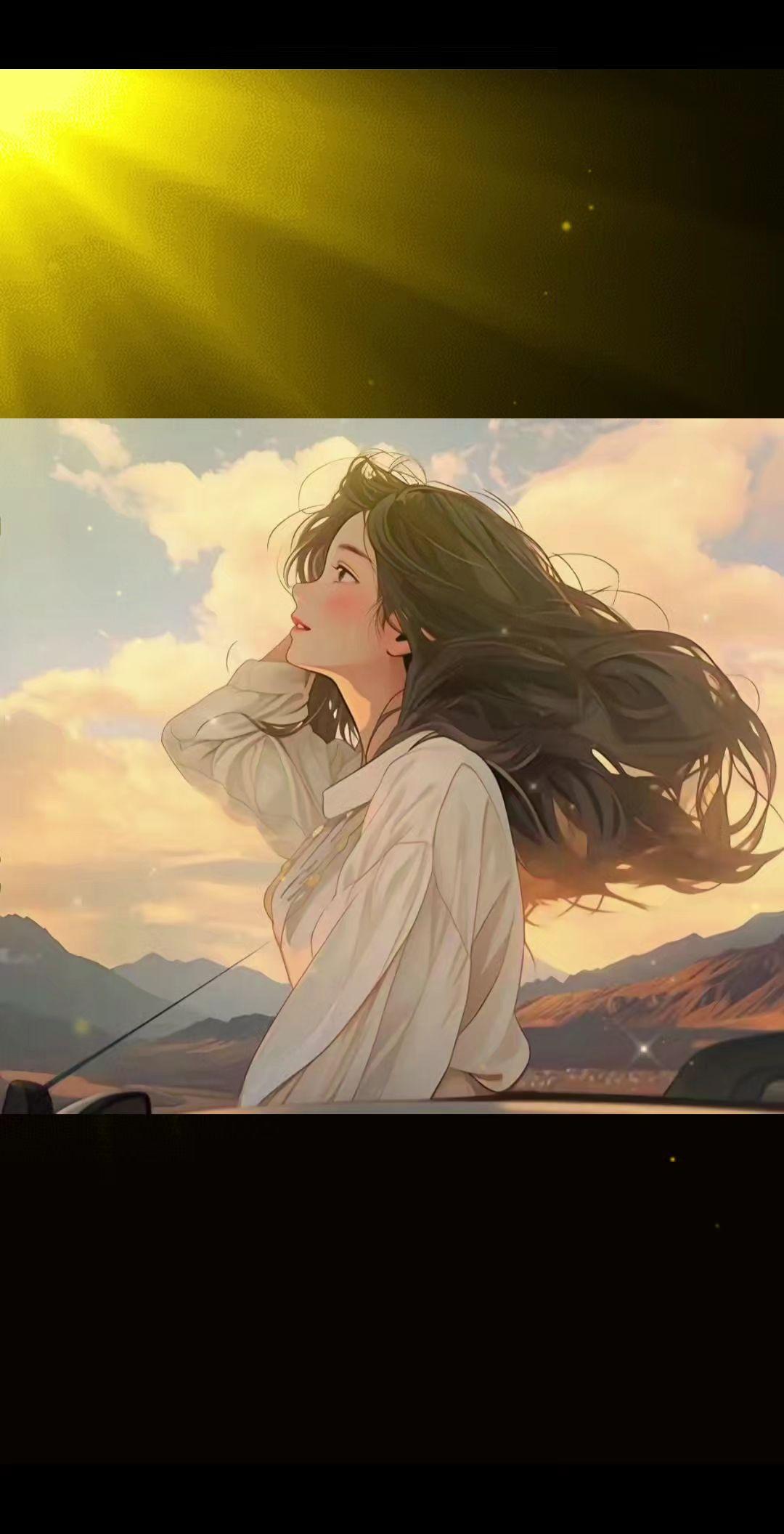 抬头望着整片苍穹，天空你是否知晓一切…