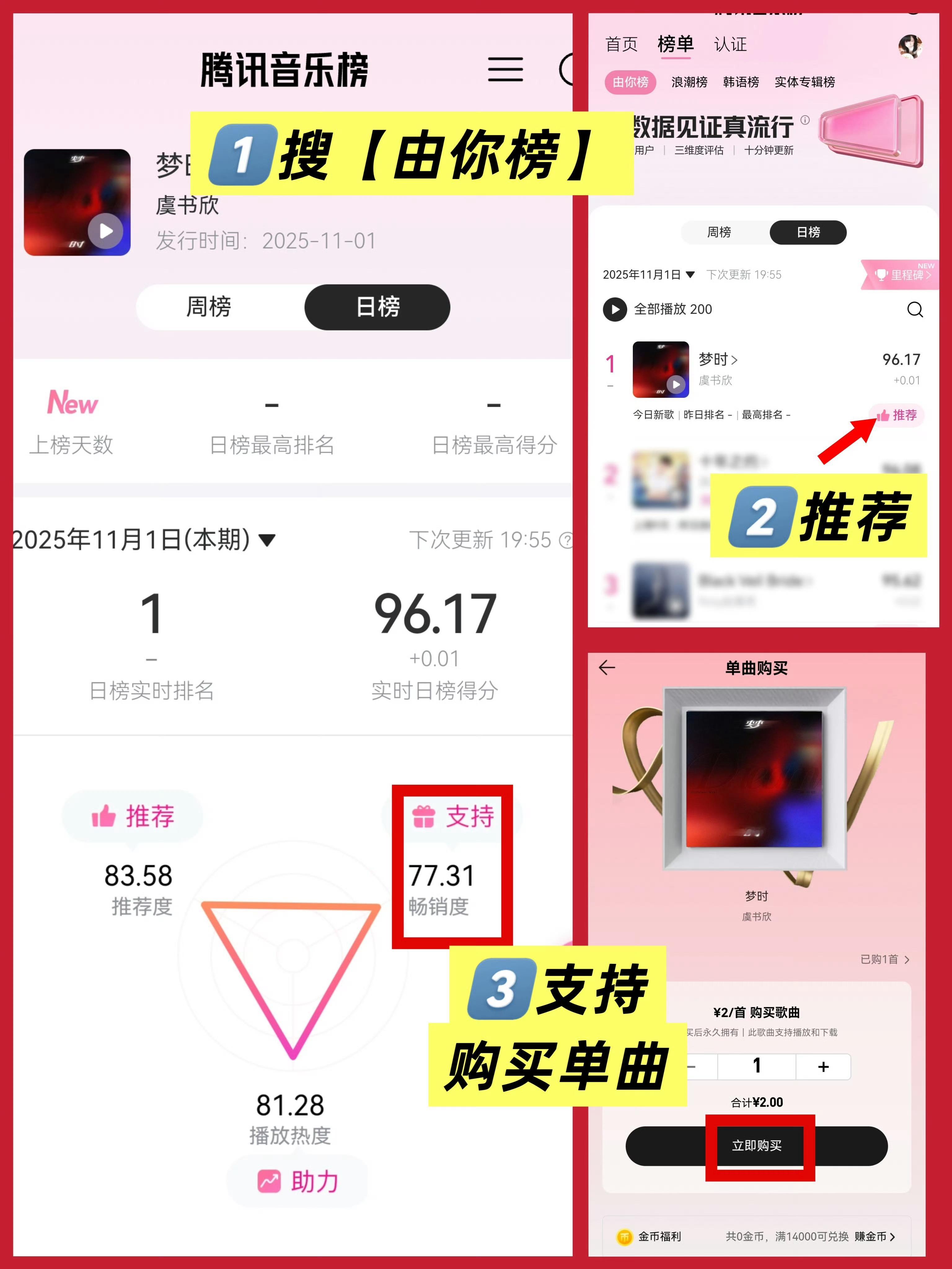 Q音站内两个榜单都更新了 每天都可以做 鱼丝千万不要忘记 都来做一下[流鼻血]巅