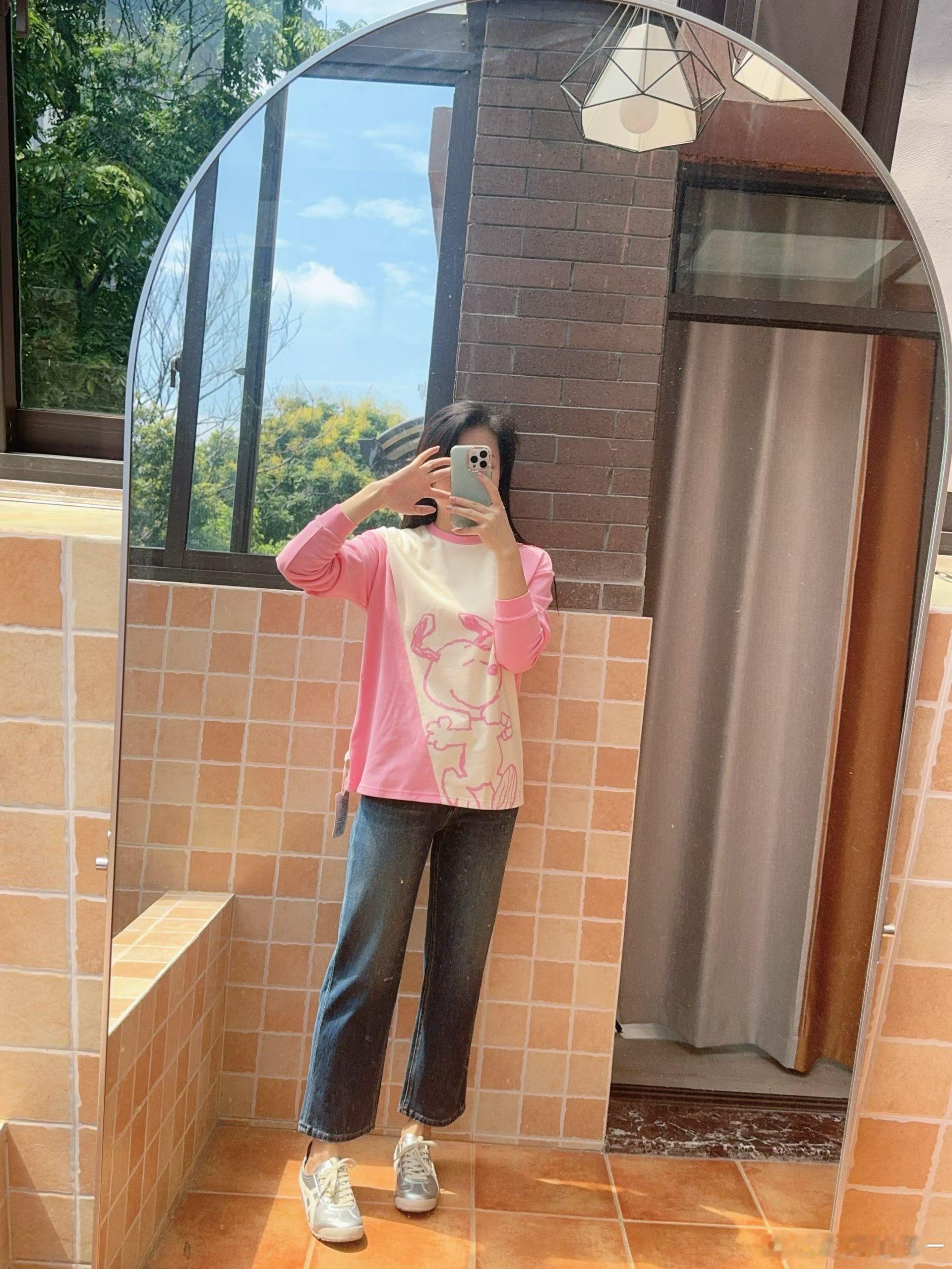 我和豆豆的亲子装[鲜花]史努比这个品牌yyds[比耶] ​​​