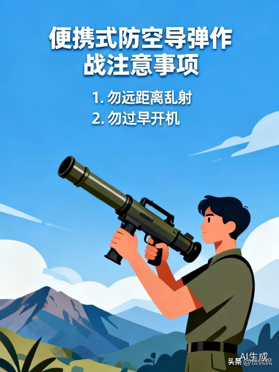 很多人看着单兵防空弹便携好使，扛上就能打，以为是低空无人机、直升机的万能神器，真