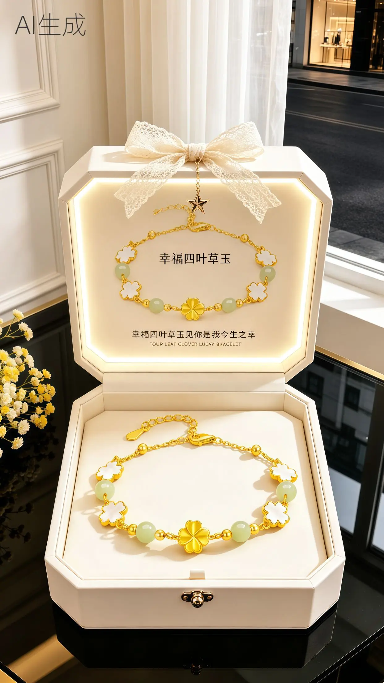 女孩喜欢的礼物 送女生生日礼物 适合女神的礼物 老凤祥手链