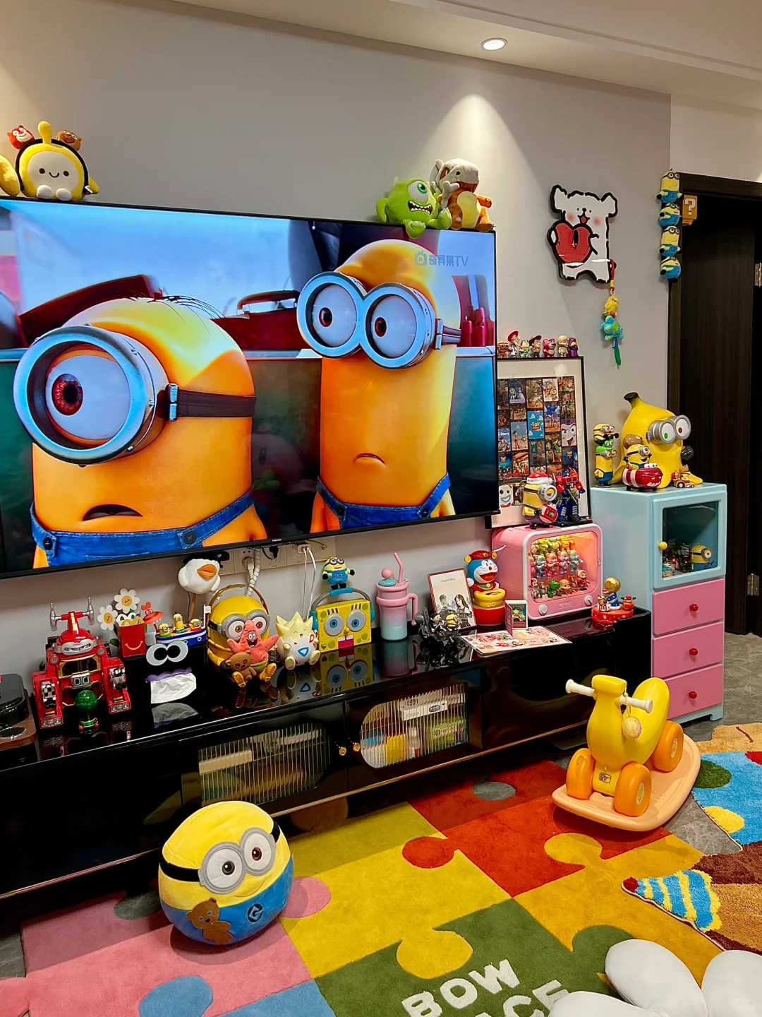 我家就跟幼儿园一样可爱……